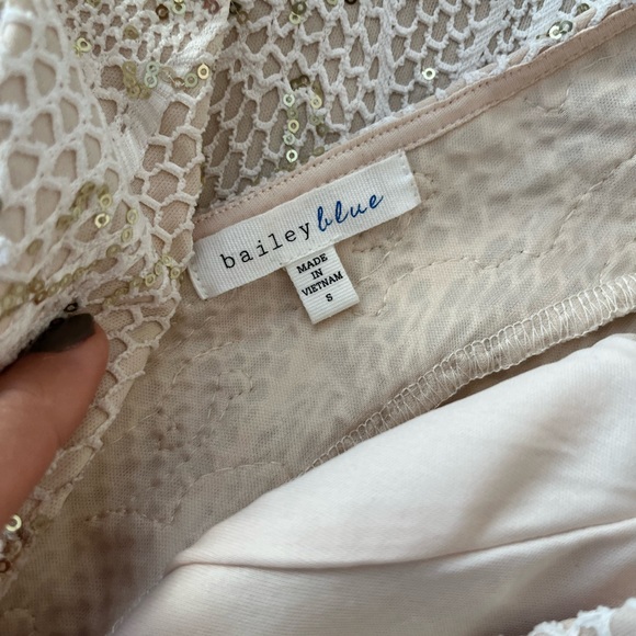 Bailey blue cocktail dress - Picture 6 of 7